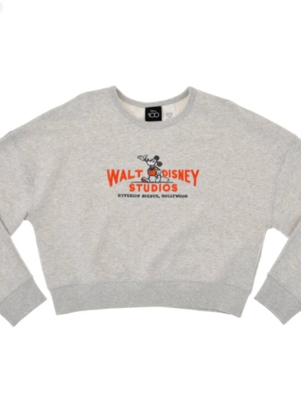 Walt Disney Studios Disney 100 Cropped Sweatshirt